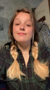 Une membre de l'association : Sarah DERUETTE